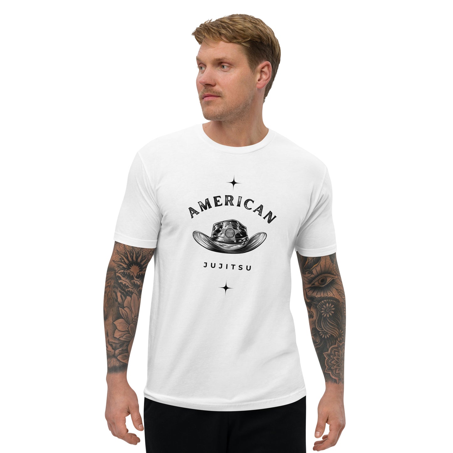 American Jujitsu Short Sleeve fitted T-shirt!