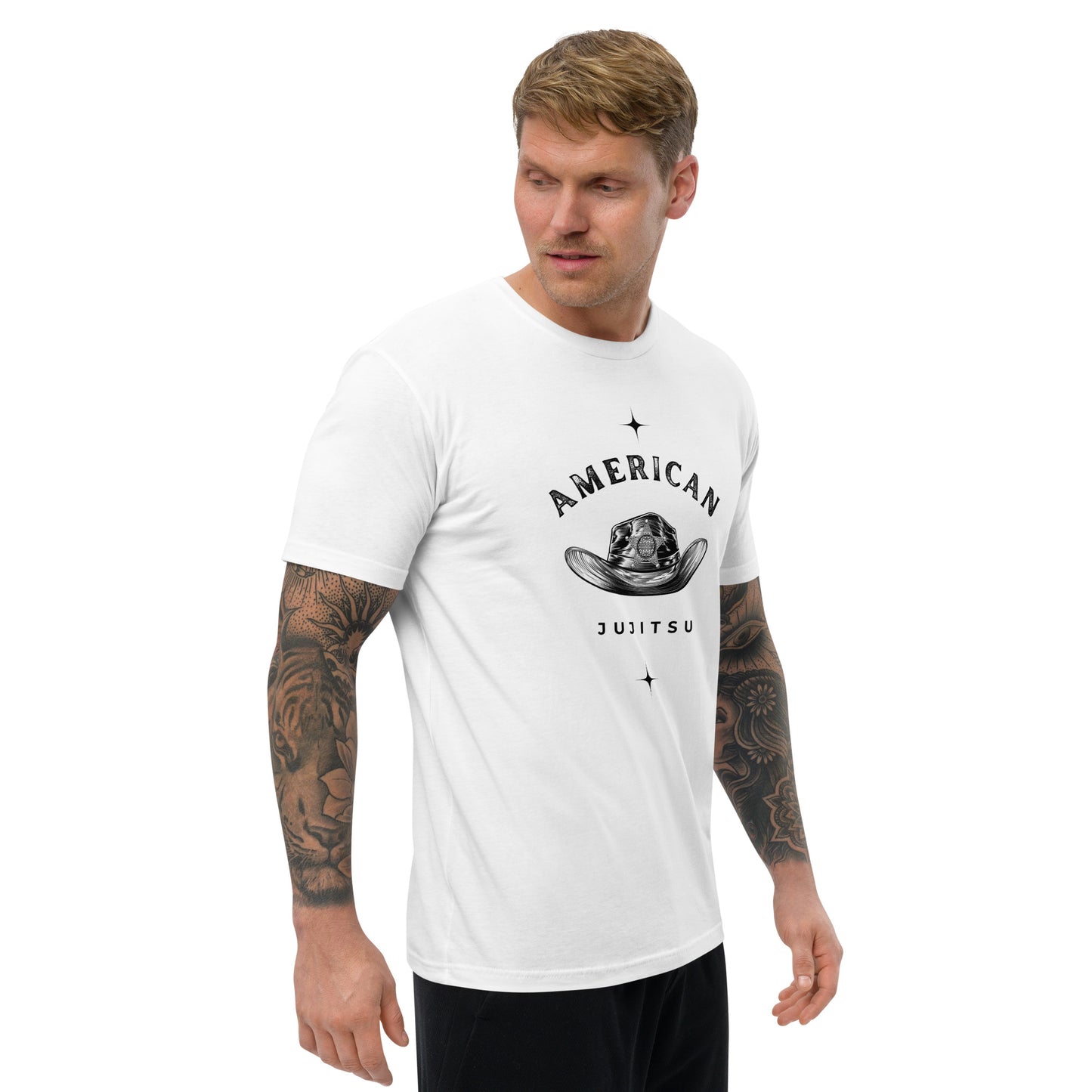 American Jujitsu Short Sleeve fitted T-shirt!